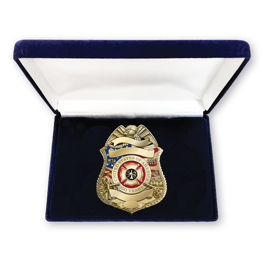 250th Anniversary Florian Cross Badge and Presentation Box