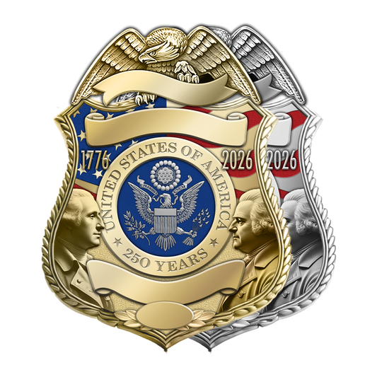 250th Anniversary Great Seal Badge
