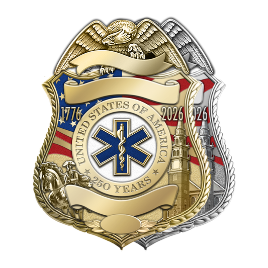 250th Anniversary Star of Life Badge