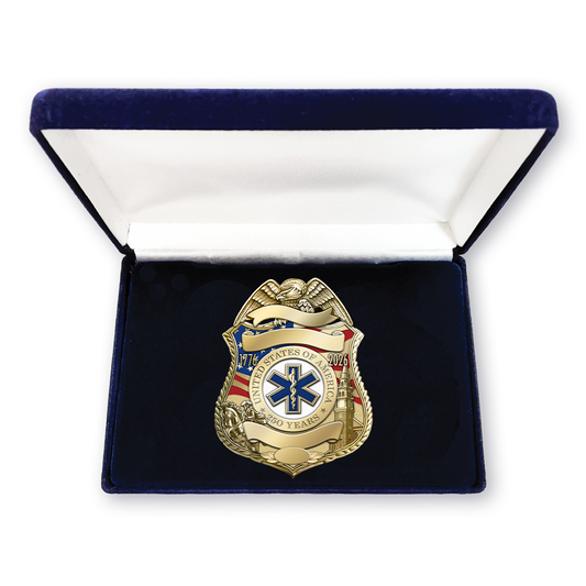 250th Anniversary Star of Life Badge and Presentation Box