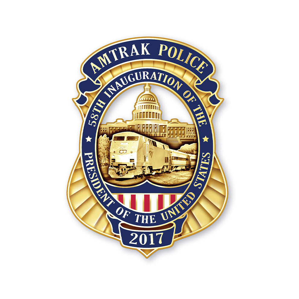 Amtrak Police 58th Inauguration of the President Badge
