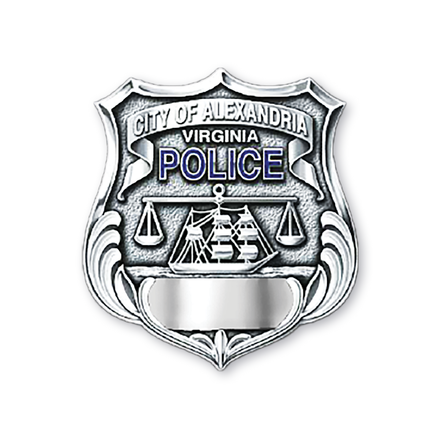 Alexandria Police Department Duty and Veteran Police Badges