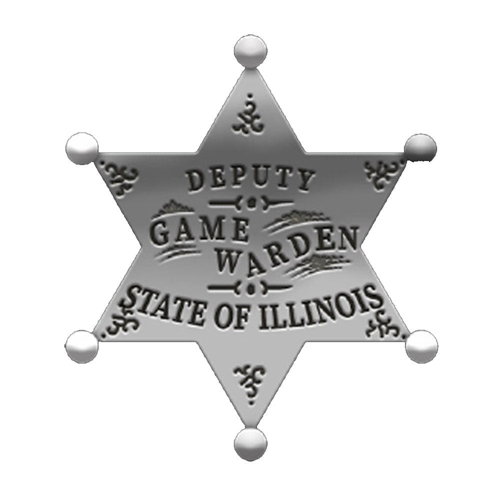 Illinois Department of Natural Resources Conservation Police Historical Recreation Badge