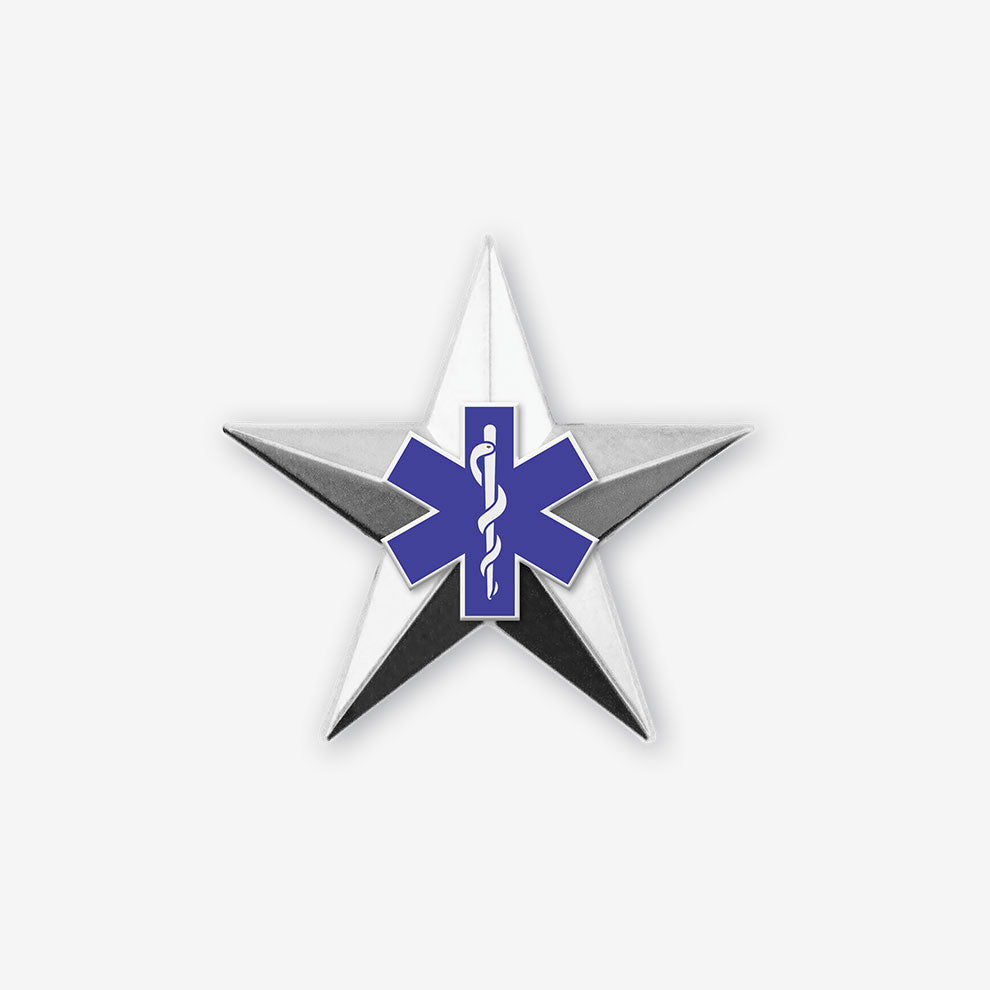 Emergency Medical Services Single Star Rank Insignia - Pair