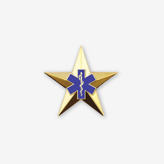 Emergency Medical Services Single Star Rank Insignia - Pair