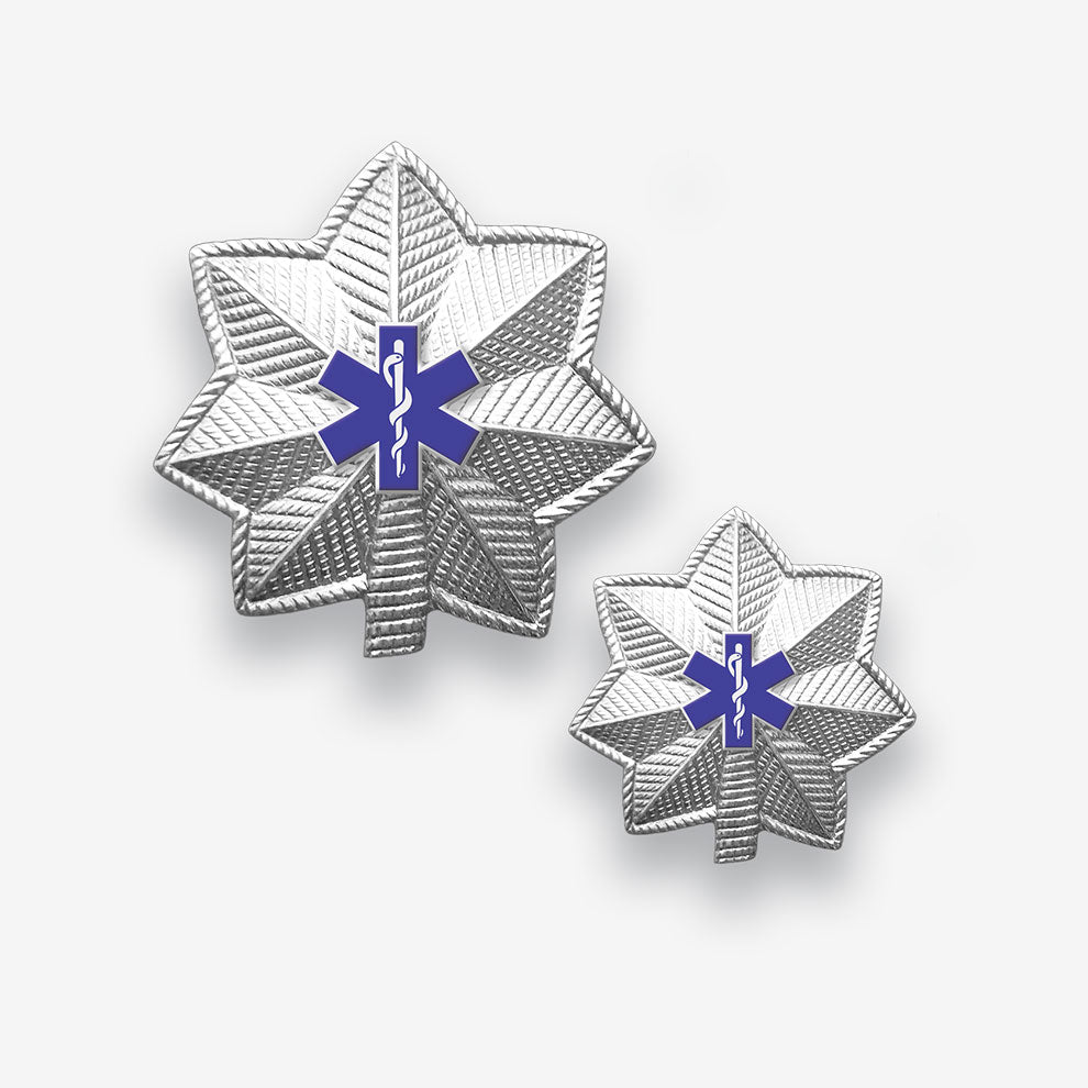 Emergency Medical Services Oak Leaf Rank Insignia - Pair