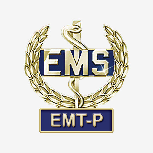 Emergency Medical Services Wreath Insignia EMT-P Banner