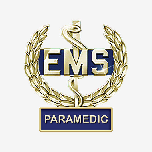 Emergency Medical Services Wreath Insignia Paramedic Banner