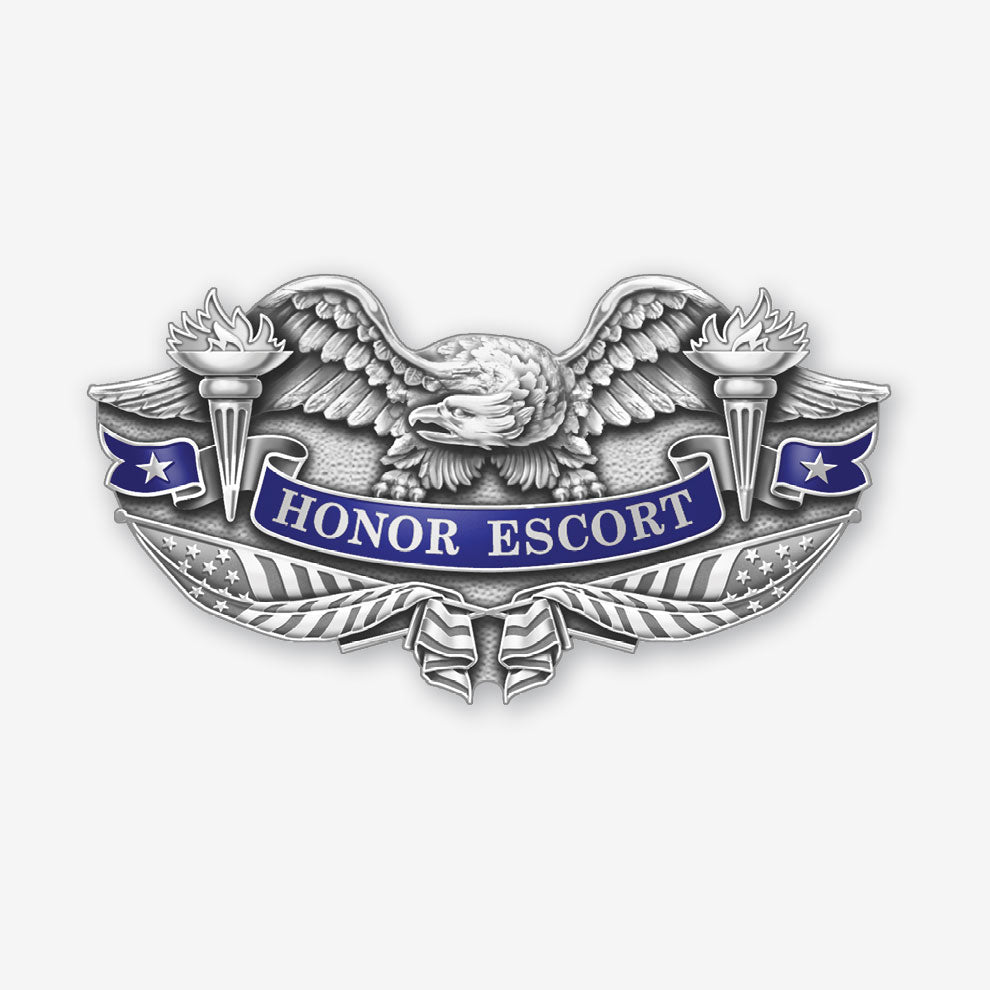Double Torch Honor Escort Insignia