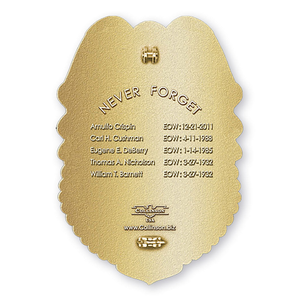 Lakeland Police Department 130th Anniversary/Memorial Badge, Coin and Pin Set