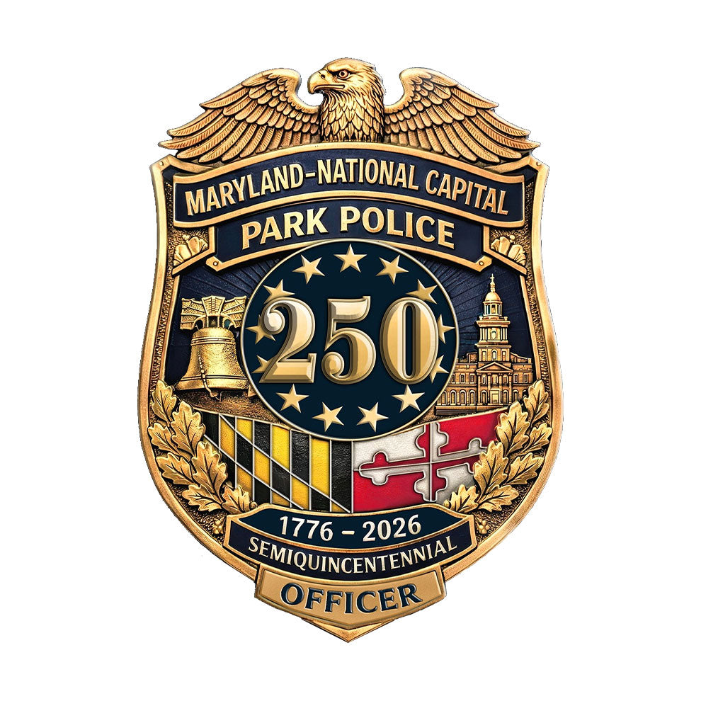 MNC Park Police America's 250th Birthday Badge