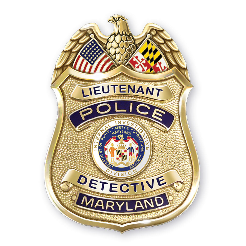 Maryland Department of Public Safety and Correctional Services Detective Badge