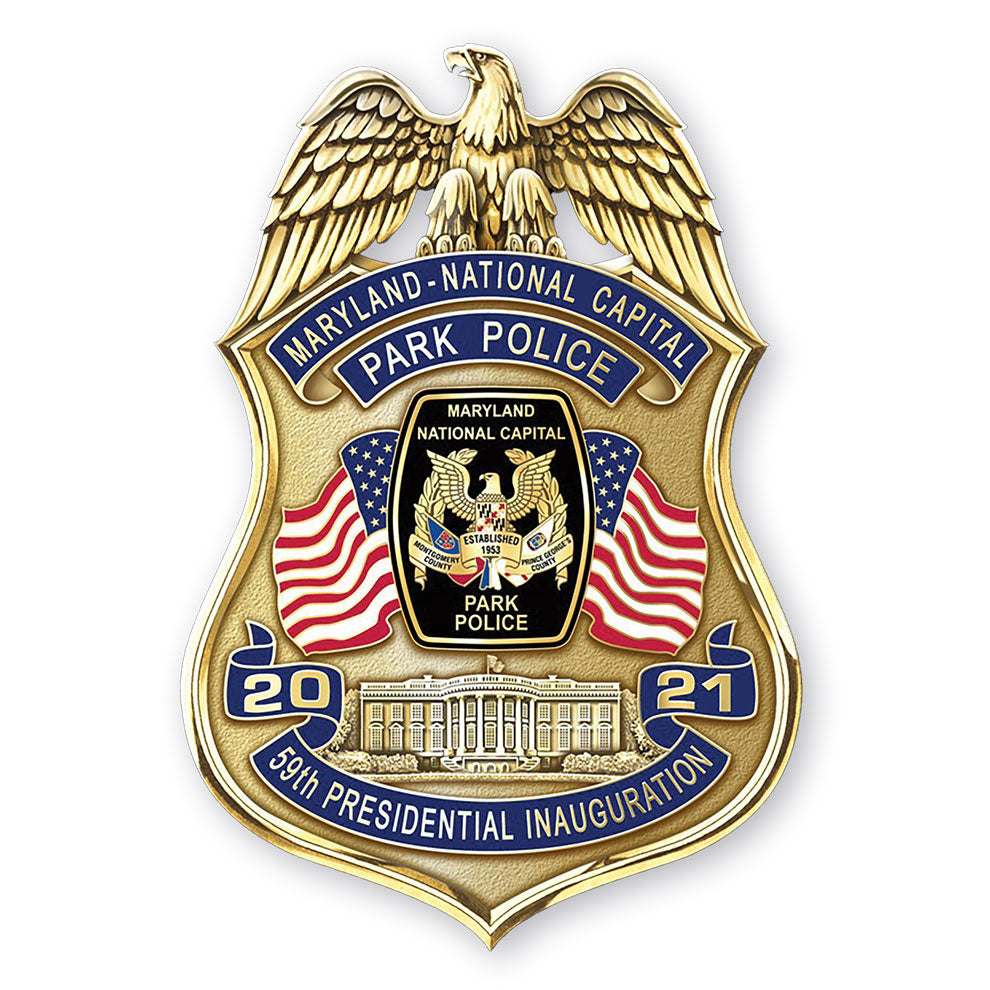 Maryland-National Capital Park Police 2021 Presidential Inauguration Badge