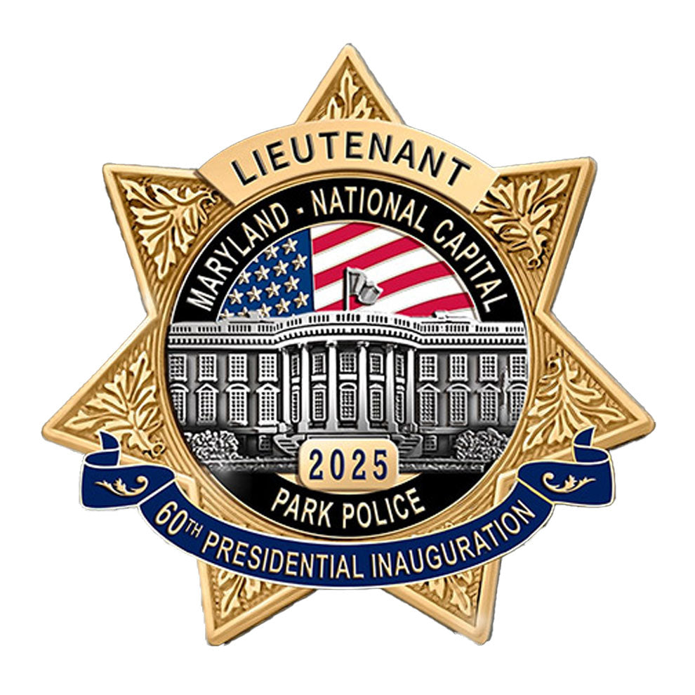 Maryland National Capital Park Police 2025 Inauguration Badge