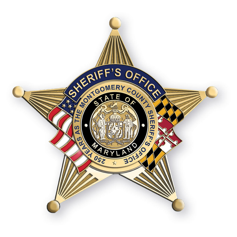 Montgomery County Sheriff 250th Anniversary Badge