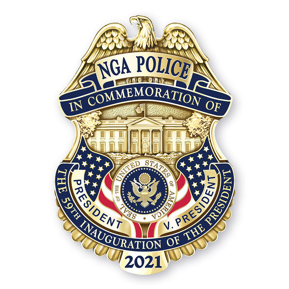 U.S. National Geospatial Agency 59th Presidential Inaugural Badge