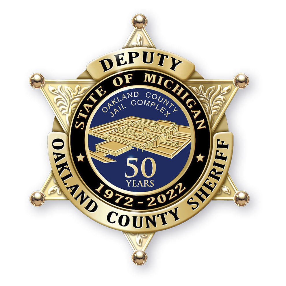 Oakland County Sheriffs 50 Year Commemorative Badge