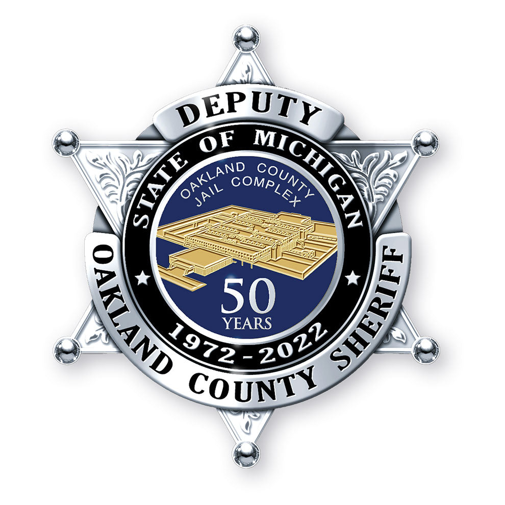 Oakland County Sheriffs 50 Year Commemorative Badge