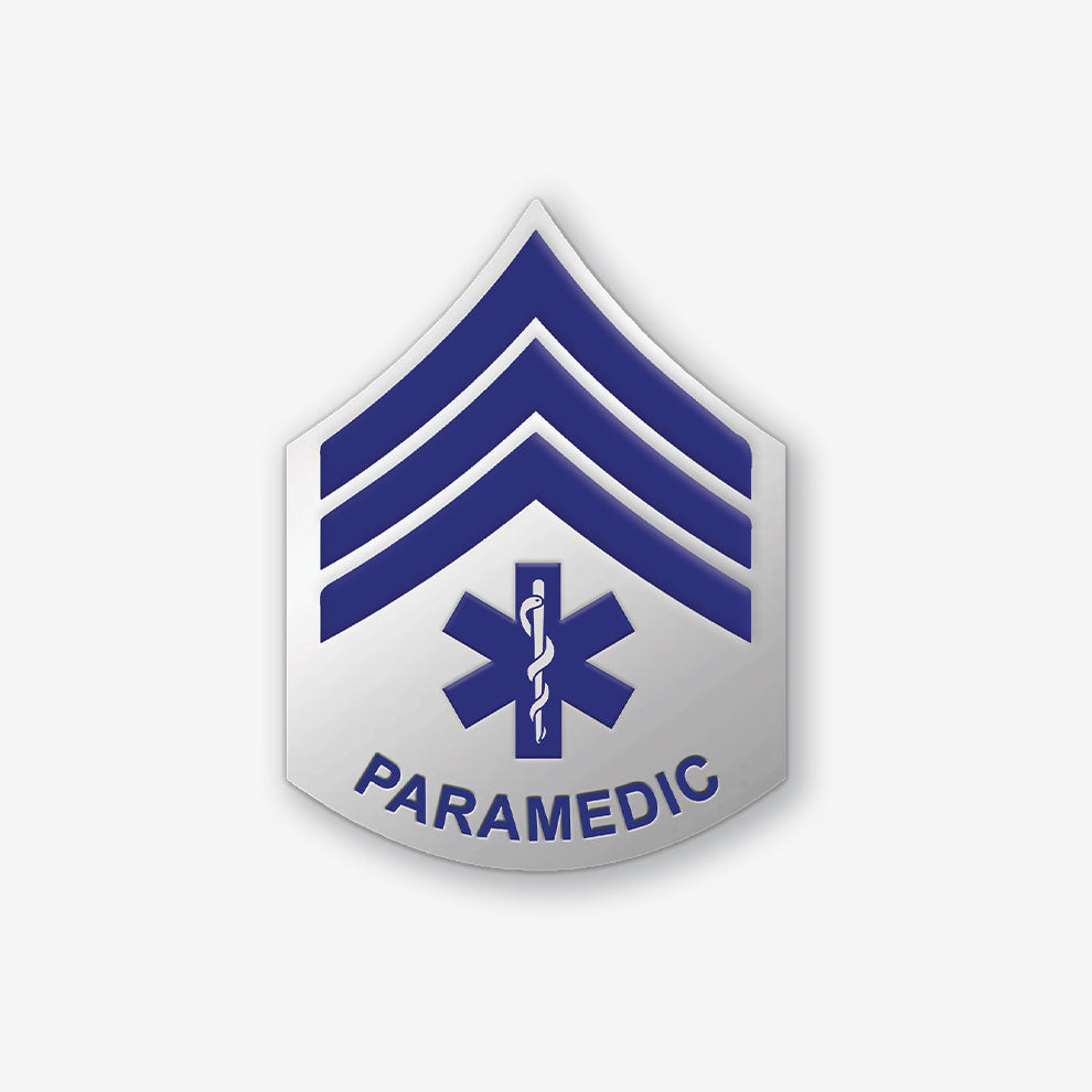 Paramedic Rank Insignia 3-Bar - Pair