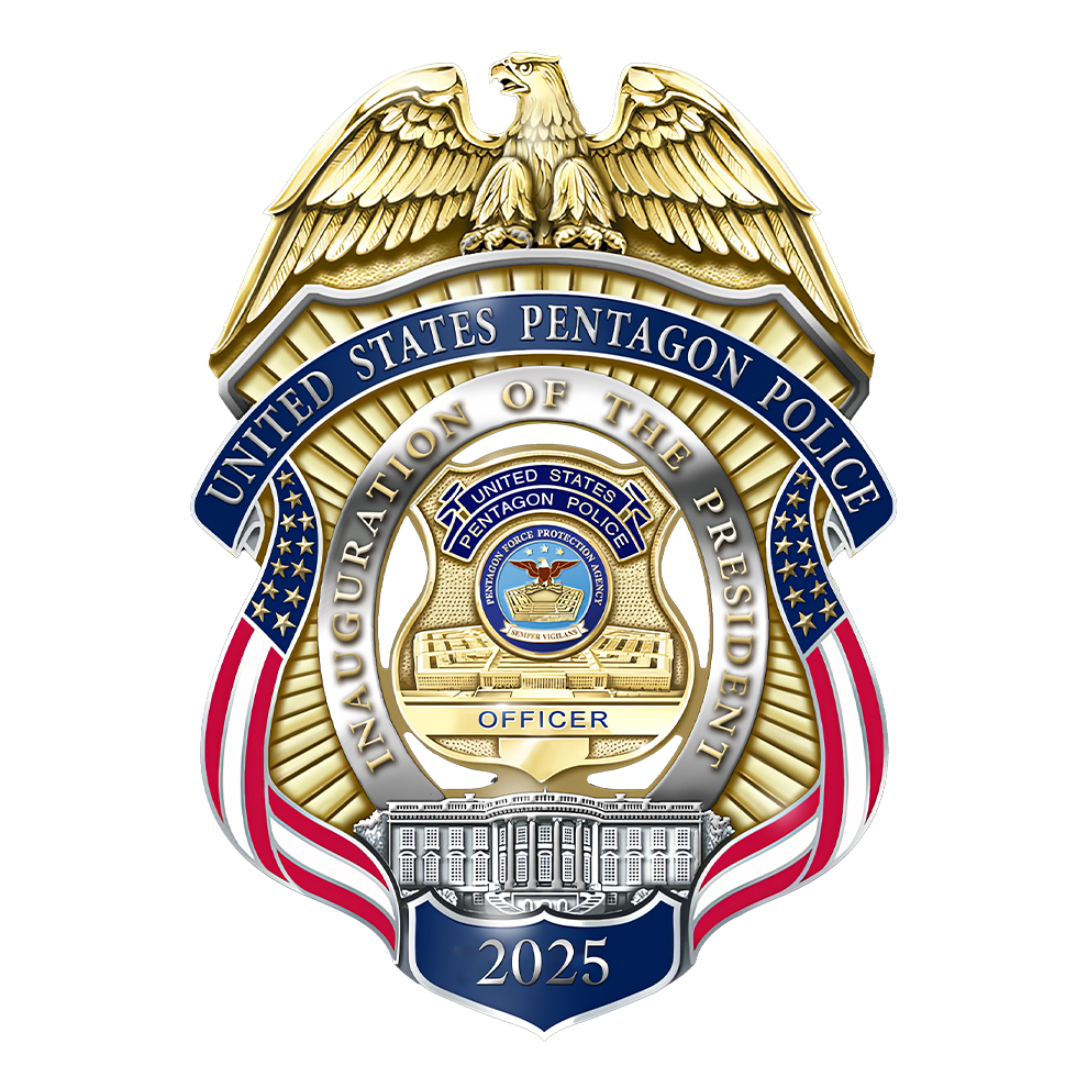 Pentagon Police 2025 Inauguration Badge