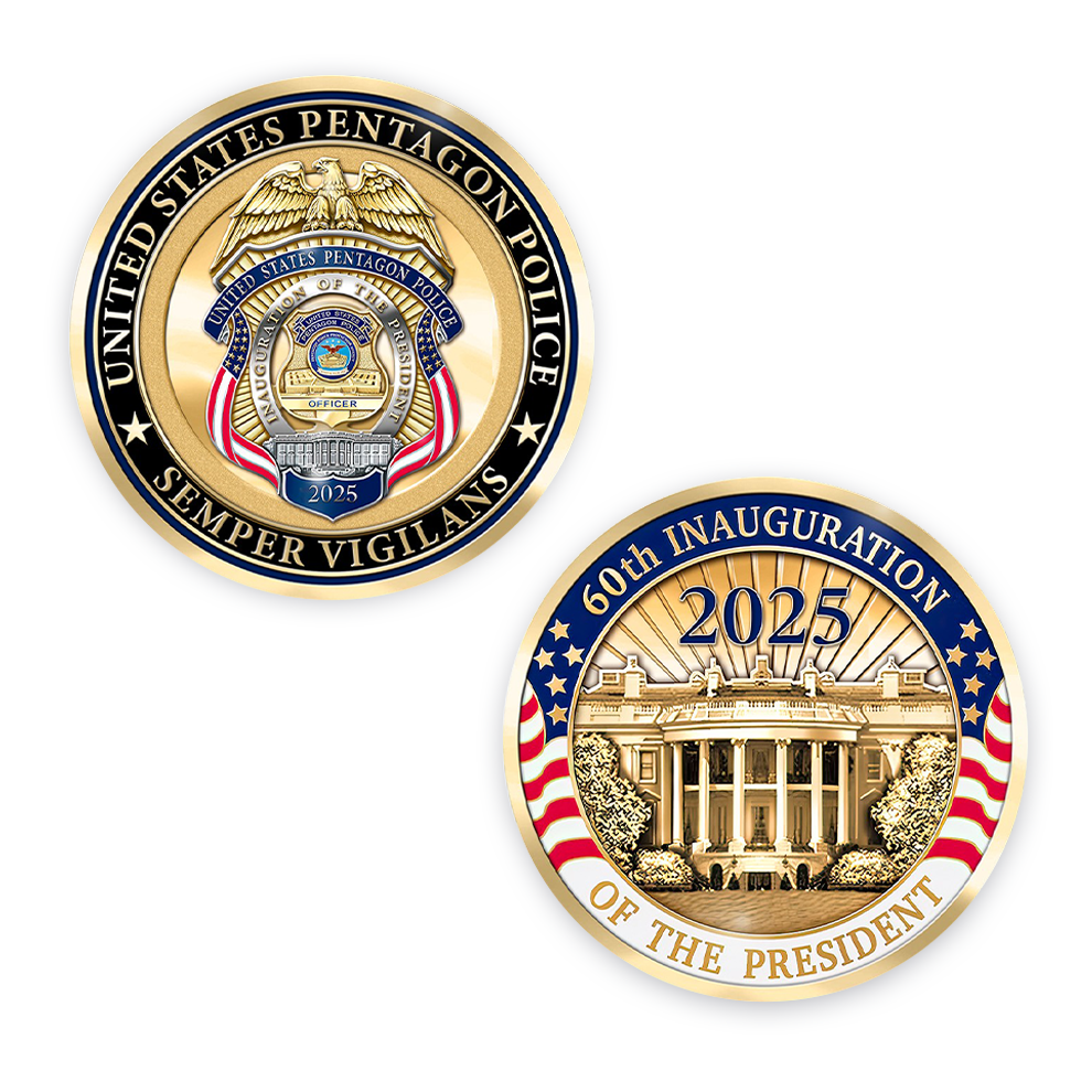 Pentagon Police 2025 Inauguration Coin