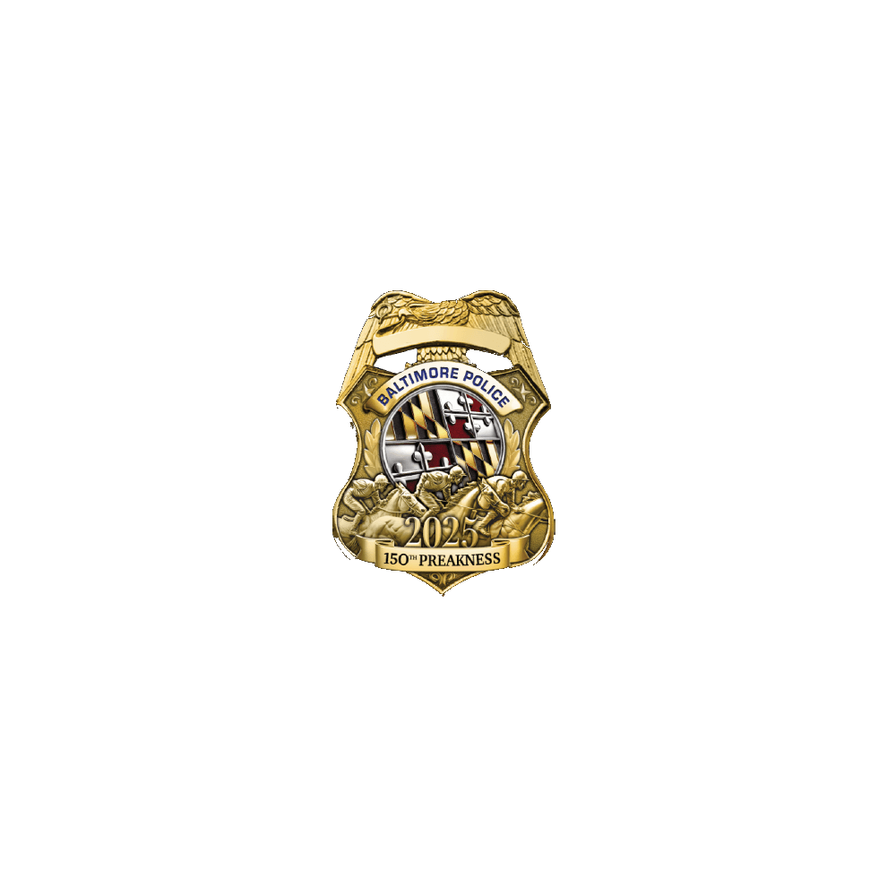 Baltimore Police 150th Running of the Preakness Lapel Pin