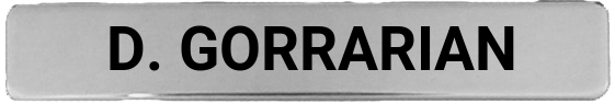 Series 1 Name Plate