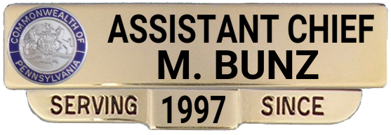 Series 2 Name Plate with Service Attachment