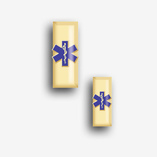 Emergency Medical Services Single Bar Rank Insignia - Pair