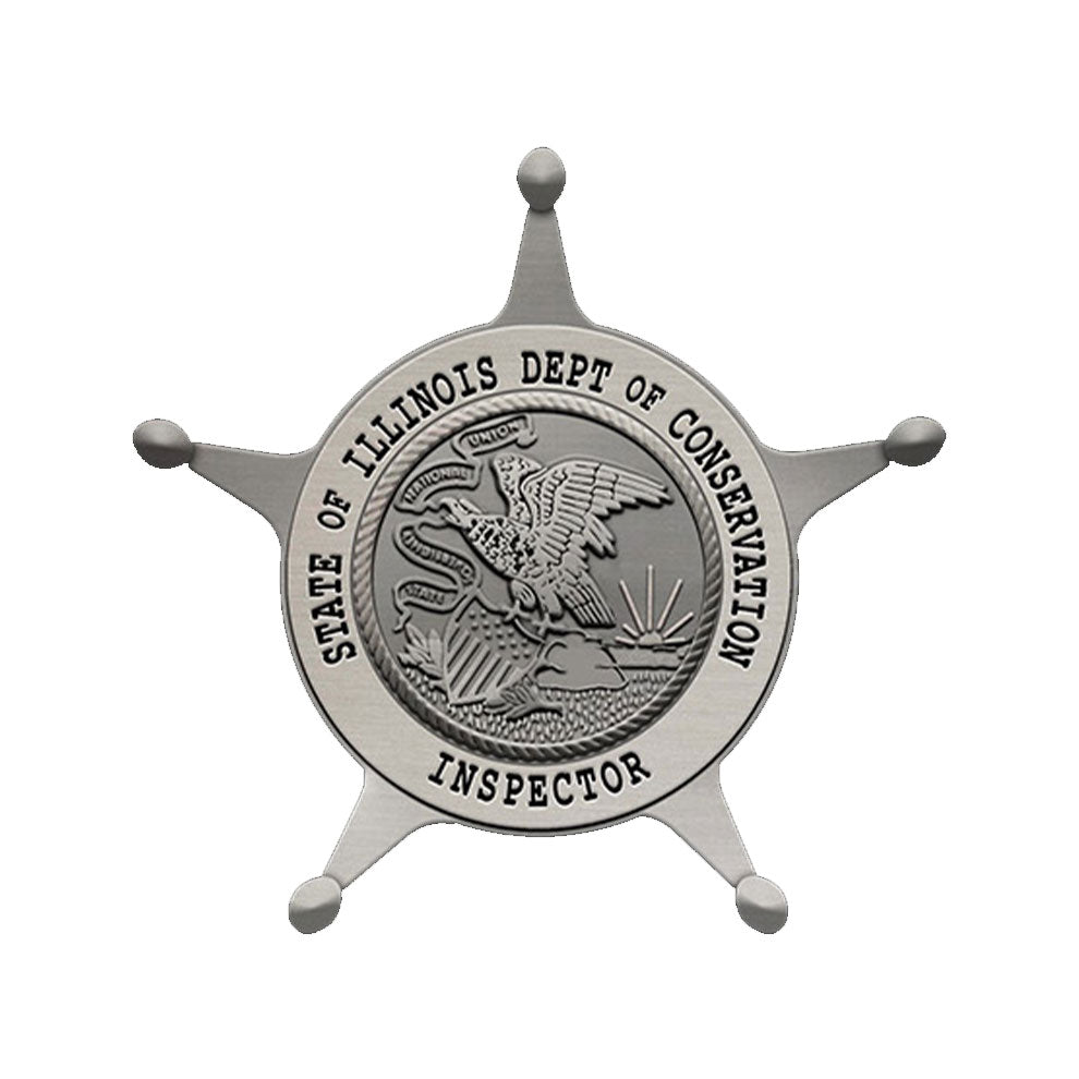 Illinois Department of Natural Resources Conservation Police Historical Recreation Badge