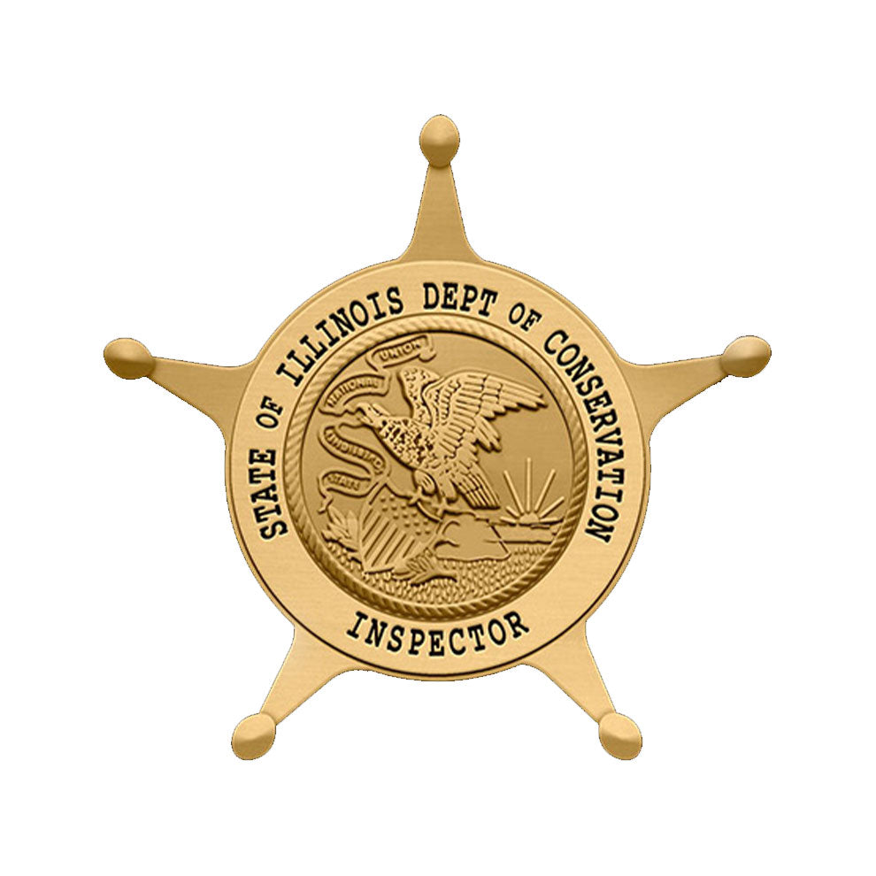 Illinois Department of Natural Resources Conservation Police Historical Recreation Badge