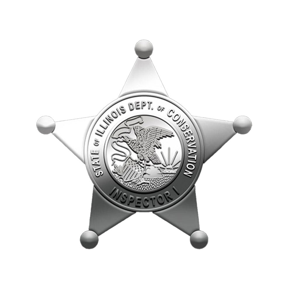 Illinois Department of Natural Resources Conservation Police Historical Recreation Badge