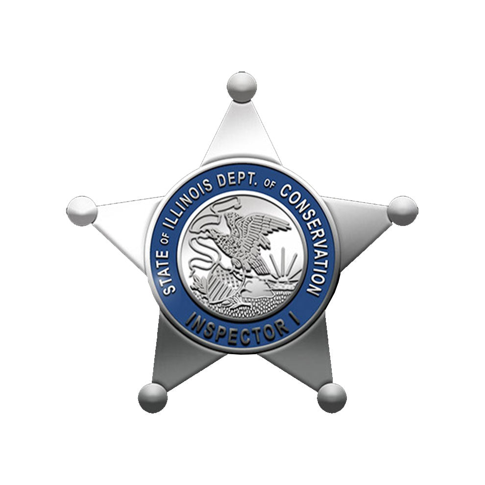 Illinois Department of Natural Resources Conservation Police Historical Recreation Badge