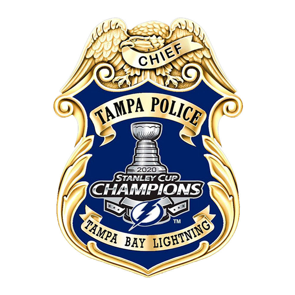 Tampa PD - Tampa Bay Lightning Tribute Badge