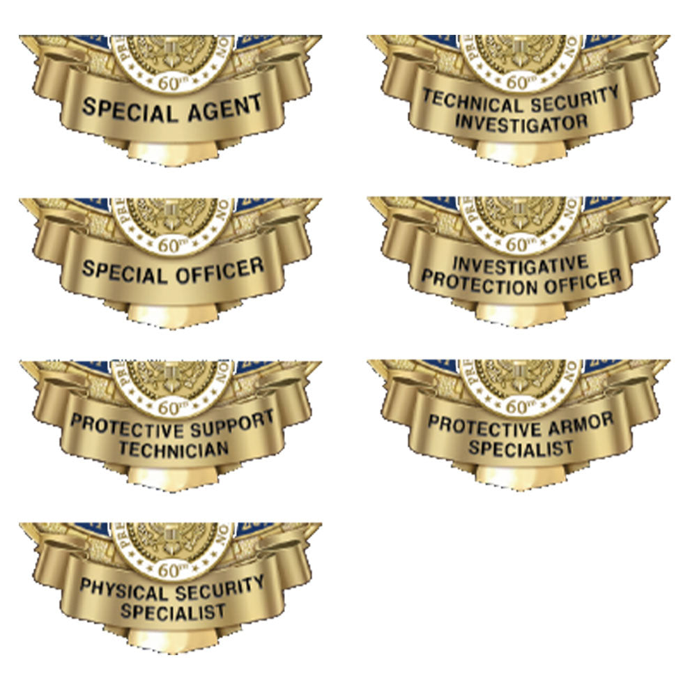 USSS Employee Recreation Association 60th Presidential Inauguration Badge in Presentation Case