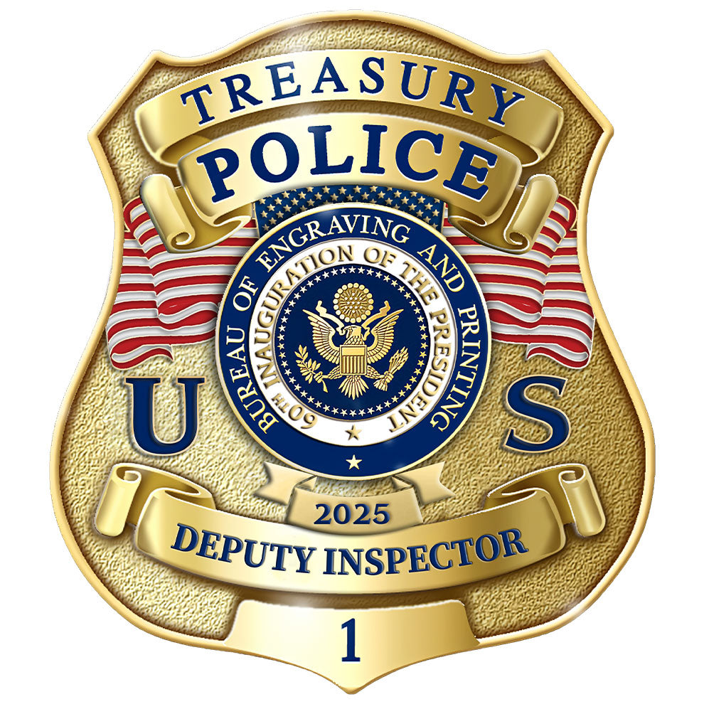 Bureau of Engraving and Printing 2025 Inauguration Badge