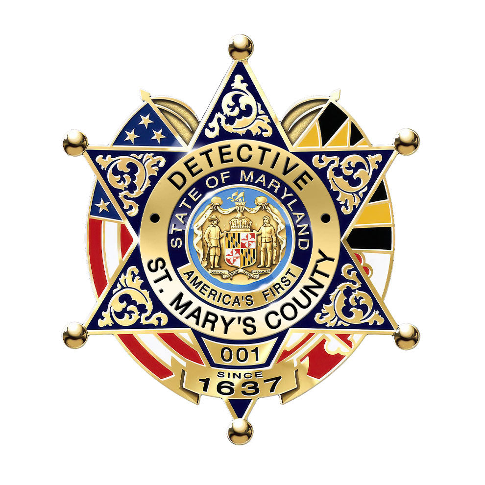 Saint Mary's County Detective Badge
