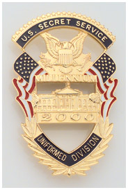U.S. Secret Service Uniformed Division Badge