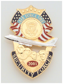 Air Force One Security Forces Badge