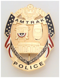 Amtrak Police Badge