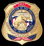 D.C. Metropolitan Police Department 58th Presidental Inauguration 2017 Mini Badge Lapel Pin