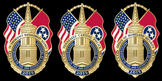 Tennessee Gubernatorial Inauguration 2015 Badge