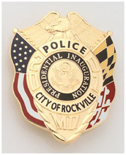 City Of Rockville Police Badge