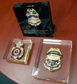 Lakeland Police Department 130th Anniversary/Memorial Badge from ...