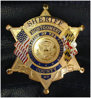 Montgomery County MD Sheriff's Office Badge