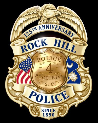 Rock Hill Police 125th Anniversary Badge