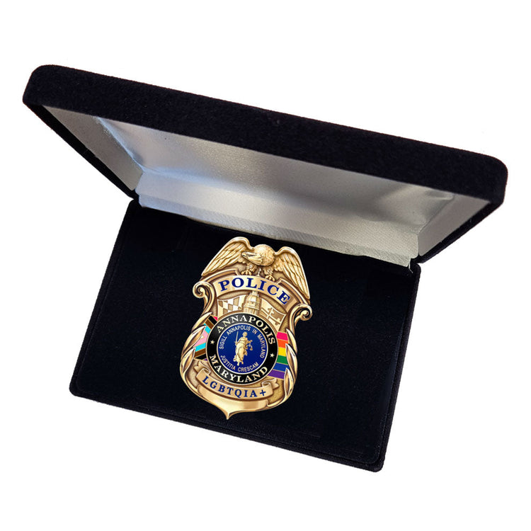 Annapolis Police Department LGBTQIA+ Pride Badge