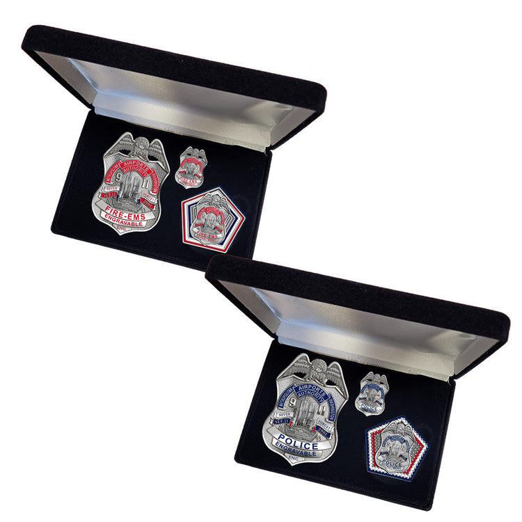 MWAA September 11th 25th Anniversary Badge, Coin, and Pin Set