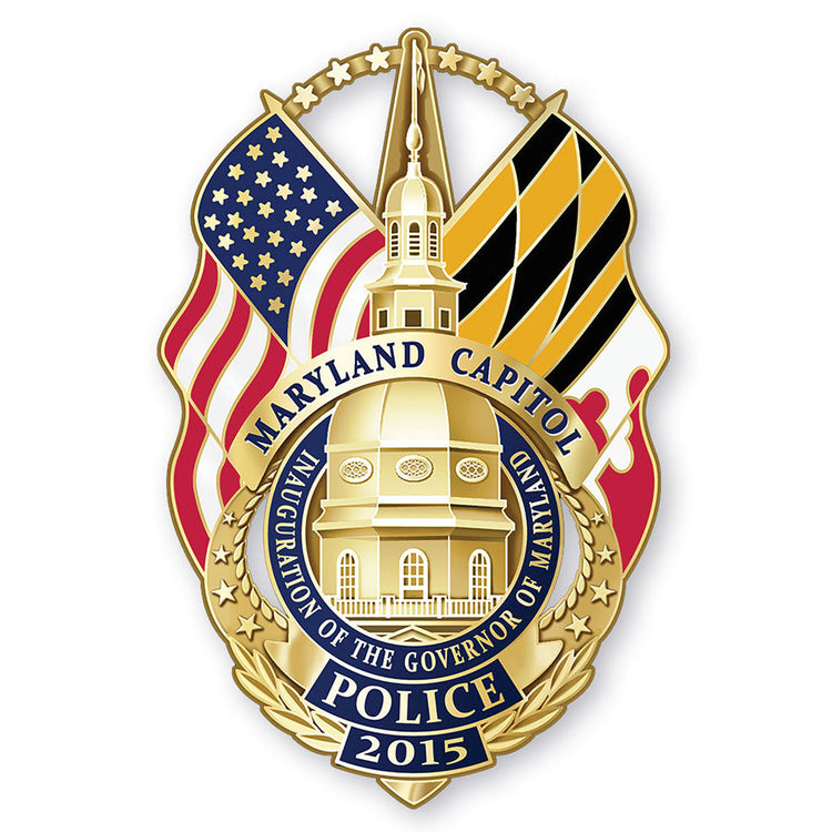 Maryland Gubernatorial Inauguration 2015 Commemorative Badge