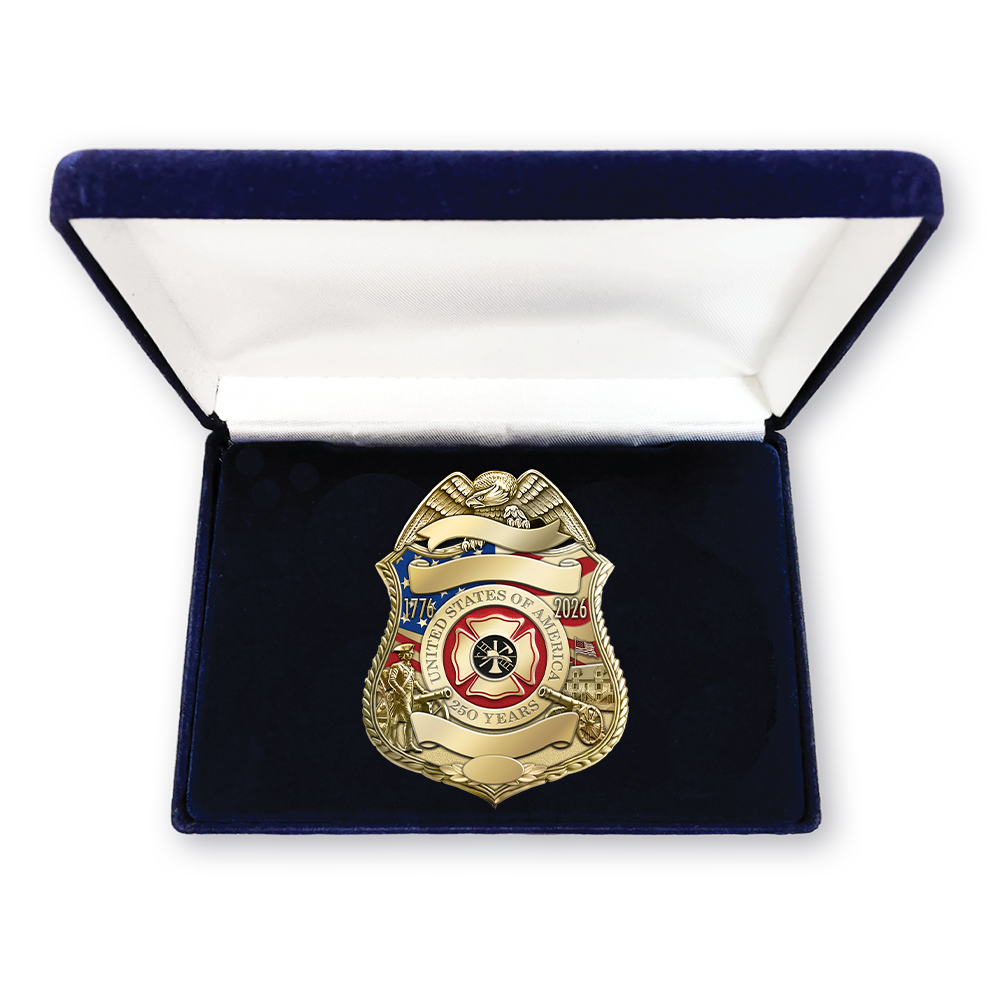 First Bedge 250th Anniversary Florian Cross Badge – Collinson Enterprises